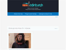 Tablet Screenshot of kidsedinburgh.com